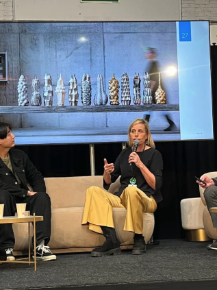 Panel discussion at Ceramic Brussels