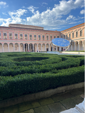 Cloister courtyard, Venice exhibition venue