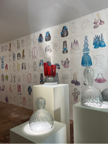 Glass Week Hub installation